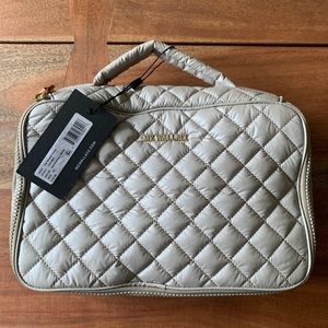 MZ Wallace Atmosphere Metallic Cosmetic Bag